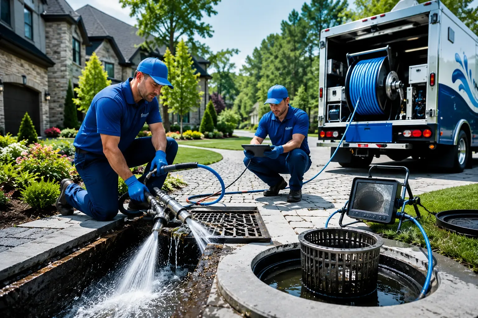 Local outdoor drain cleaning professionals in Champlain, VA